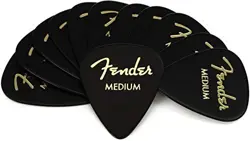 NEW FENDER 351 SHAPE PREMIUM CELLULOID PICKS  12 COUNT PACK  EXTRA HEAVY