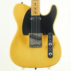 FENDER JAPAN TL52-70 FOTO FLAME NECK OFF WHITE BLONDE ELECTRIC GUITAR FROM JAPAN