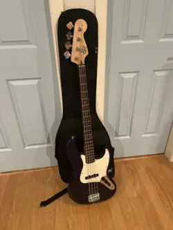 FENDER SQUIER JAZZ BASS NAVY BLUE