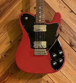 USED FENDER LIMITED 70S TELECASTER DELUXE DAKOTA RED JAPAN FREE SHIPPING