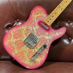 FENDER CUSTOM SHOP 2002 69PINK PAISLEY TELE NOS DENNIS GALUSZKA