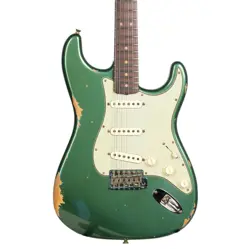 FENDER CUSTOM SHOP LIMITED EDITION 1964 STRATOCASTER - AGED SAGE GREEN METALLIC