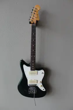 USED 2024 FENDER PLAYER II JAZZMASTER ELECTRIC GUITAR - GREEN