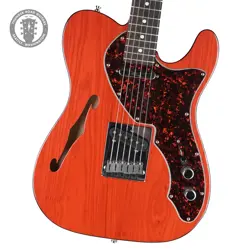 2001 FENDER AMERICAN ELITE THINLINE TELECASTER RED