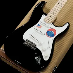 FENDER ERIC CLAPTON STRATOCASTER BLACK 2013 ELECTRIC GUITAR USED F/S FROM JAPAN