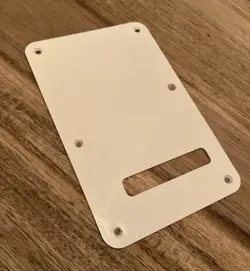 BACKPLATE WHITE GUITAR
