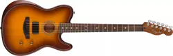 FENDER ACOUSTASONIC STANDARD TELECASTER ELECTRIC GUITAR, RW FB, HONEY BURST