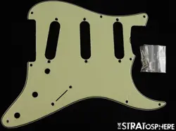 USA FENDER CUSTOM SHOP VINTAGE CUSTOM 59 HT STRAT TCP PICKGUARD MINT GREEN