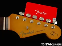  FENDER ROBERT CRAY STRAT NECK + TUNERS, PARTS STRATOCASTER ROSEWOOD 60S, 