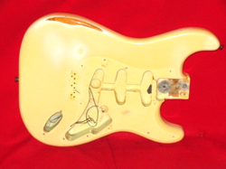 WHITE STRATOCASTER HARDTAIL