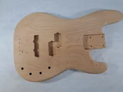 UNFINISHED ALDER P/J BASS GUITAR BODY - FITS FENDER NECKS J2081