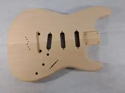 BASSWOOD SSS HARDTAIL GUITAR BODY - FITS FENDER STRAT STRATOCASTER NECKS J2085