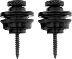 PRO HEAVY DUTY GUITAR STRAP LOCKS SECURITY STRAPLOCKS SYSTEM FOR FENDER STRAT...