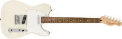 SQUIER BY FENDER AFFINITY TELECASTER WHITE PICKGUARD, OLYMPIC WHITE - DEMO