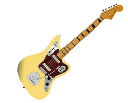 OPEN BOX FENDER VINTERA II 70S JAGUAR - VINTAGE WHITE W/ MAPLE FB