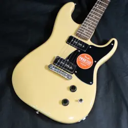 SQUIER BY FENDER PARANORMAL STRAT-O-SONIC LAUREL VINTAGE BLONDE ELECTRIC GUITAR 