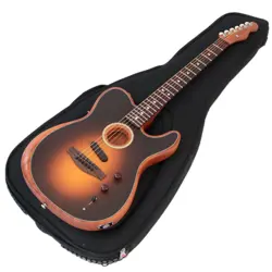 USED ACOUSTIC GUITAR FENDER ACOUSTASONIC PLAYER TELECASTER SHDW BST 2022 SAFE DE