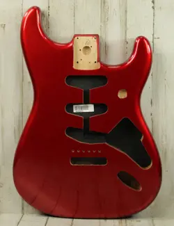 NEW FENDER CLASSIC SERIES 60'S STRATOCASTER BODY - CANDY APPLE RED (222)