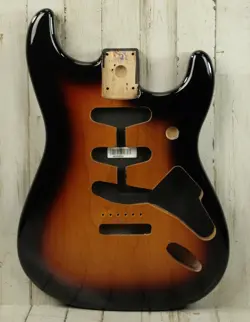 NEW FENDER CLASSIC SERIES 60'S STRATOCASTER BODY - 3-COLOR SUNBURST (364)