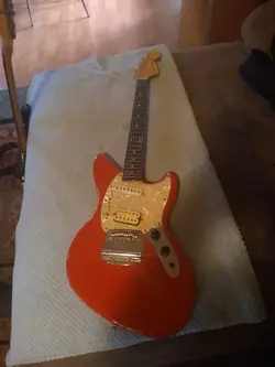 CURT CORBIN DESIGNED FENDER IN FIESTA RED