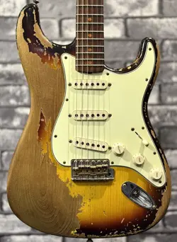 FENDER CUSTOM SHOP LIMITED ROASTED 1961 STRATOCASTER SUPER HEAVY RELIC AGED 2022