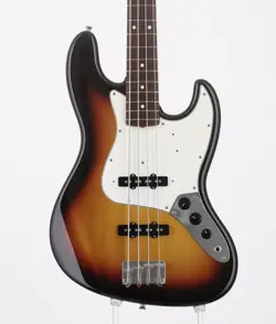 FENDER JAPAN JB-STD 3TS 3-TONE SUNBURST ELECTRIC BASS GUITAR USED F/S FROM JAPAN