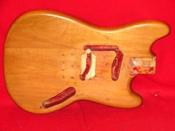 FENDER 1966 NATURAL DUO SONIC OR MUSIC MASTER ALDER BODY