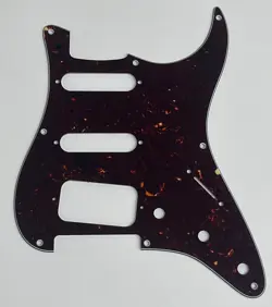 FOR 4-PLY FENDER 8 SCREW STRATOCASTER START HSS GUITAR PICKGUARD,BROWN TORTOISE