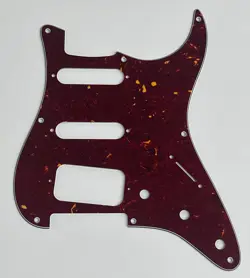 FOR 4-PLY FENDER 8 SCREW STRATOCASTER START HSS GUITAR PICKGUARD,RED TORTOISE