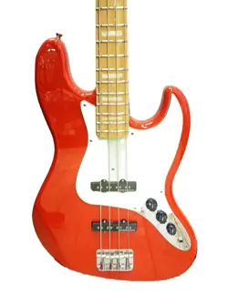 FENDER JAPAN ELECTRIC BASS GUITAR/JAZZ/ORN/JB75-90US FIEST RED