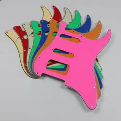 FOR US FENDER 11 SCREW SH STRAT GUITAR PICKGUARD NO VOLUME HOLES NO SWITCH HOLE