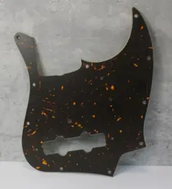 MONTREUX GUITARS JAZZ BASS PICKGUARD FOR USA FENDER TORTOISE SHELL  4 PLY