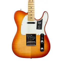 FENDER - LIMITED EDITION PLAYER TELECASTER PLUS TOP MAPLE FINGERBOARD SIENNA SUN