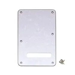 6 HOLE STRAT BACK PLATE TREM TREMOLO COVER FOR FENDER USA/MEXICAN STANDARD ST...