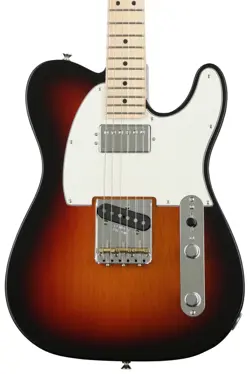 FENDER AMERICAN PERFORMER TELECASTER HUM - 3-COLOR SUNBURST WITH MAPLE
