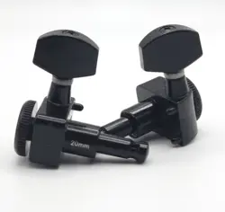 HIPSHOT LOCKING MACHINE HEADS UPGRADE FOR FENDER® DIRECTROFIT - BLACK 20MM SET