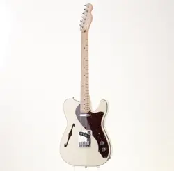FENDER AMERICAN DELUXE TELEASTER THINLINE MOD OLYMPIC WHITE   STORE