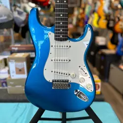 USED FENDER ST-38 1993 STANDARD STRATOCASTER MADE IN JAPAN METALLIC BLUE