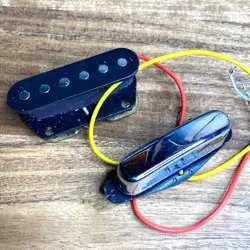 2 TELE SINGLE COIL PICKUPS CERAMIC FENDER STYLE GUITAR TELECASTER USED