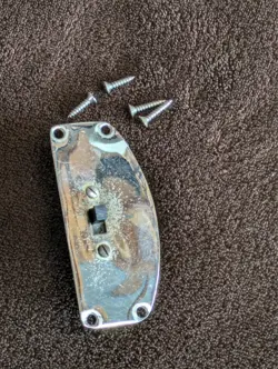 1953 FENDER STRINGMASTER PICKUP SWITCH PLATE