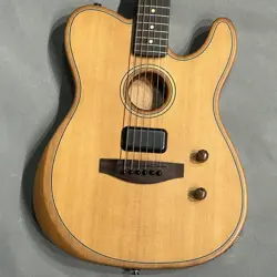 FENDER ACOUSTASONIC STANDARD TELECASTER AGED NATURAL SAFE DELIVERY FROM JAPAN