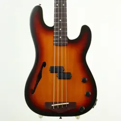 FENDER JAPAN PBAC-100 3TONE SUNBURST ELECTRIC BASS GUITAR USED F/S FROM JAPAN