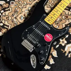 SQUIER BY FENDER CLASSIC VIBE 70S STRATOCASTER HSS MAPLE FINGERBOARD BLACK