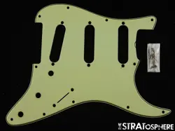 USA FENDER CUSTOM SHOP 62 STRAT RELIC PICKGUARD MINT GREEN