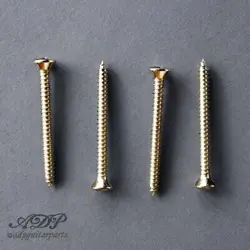 4 SCREW FIXING NECK NECK MOUNTING SCREWS FIT FENDER CHROME 4 X 42MM