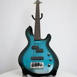 ELECTRIC BASS GUITAR BLUE GRADIENT FENDER STYLE NEARLY