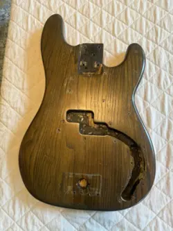 FENDER PRECISION BASS BODY 77-78