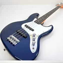 SELDER JB-30 JAZZ BASS ELECTRIC GUITAR DARK BLUE 34-INCH FENDER STYLE