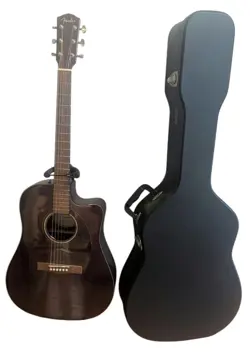 FENDER CD-140SCE ACOUSTIC-ELECTRIC GUITAR FISHMAN PICKUP HARD CASE USED