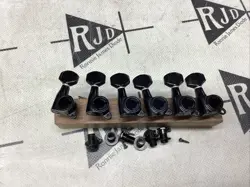 80’S FENDER JAPAN GOTOH TUNERS TUNING KEYS PEGS IN LINE RIGHT BLACK